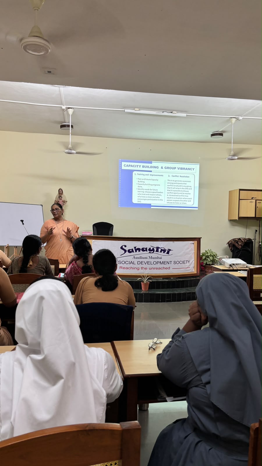 ORIENTATION MEETING CONDUCTED FOR LOCAL COORDINATORS AND TEACHING STAFF AT DAHANU.